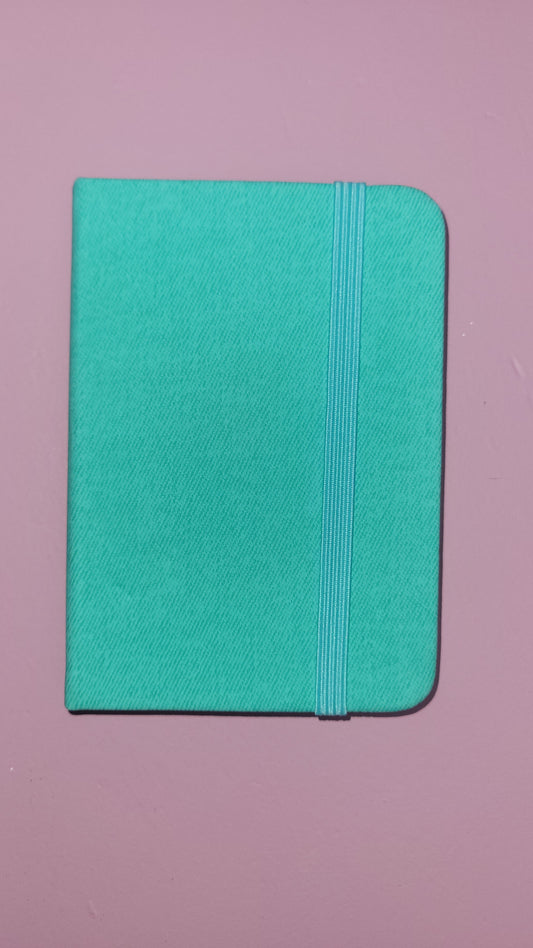 Pocket boekje mint groen