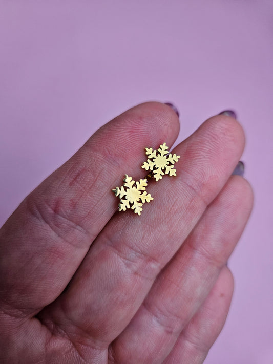 Oorbellen sneeuwvlok