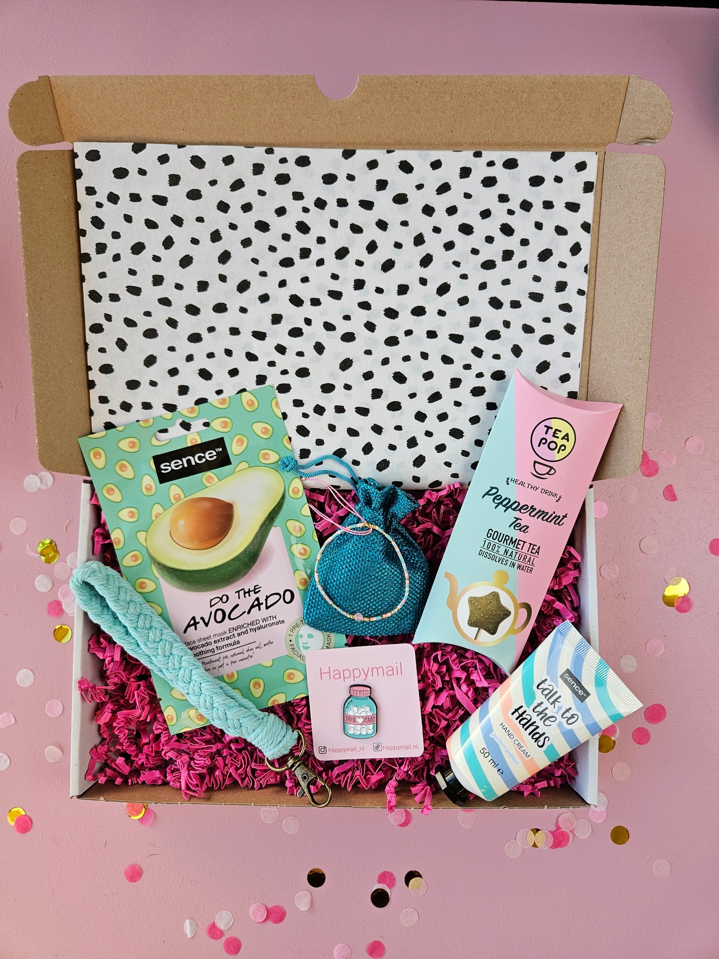 Brievenbuscadeau | Happy mint