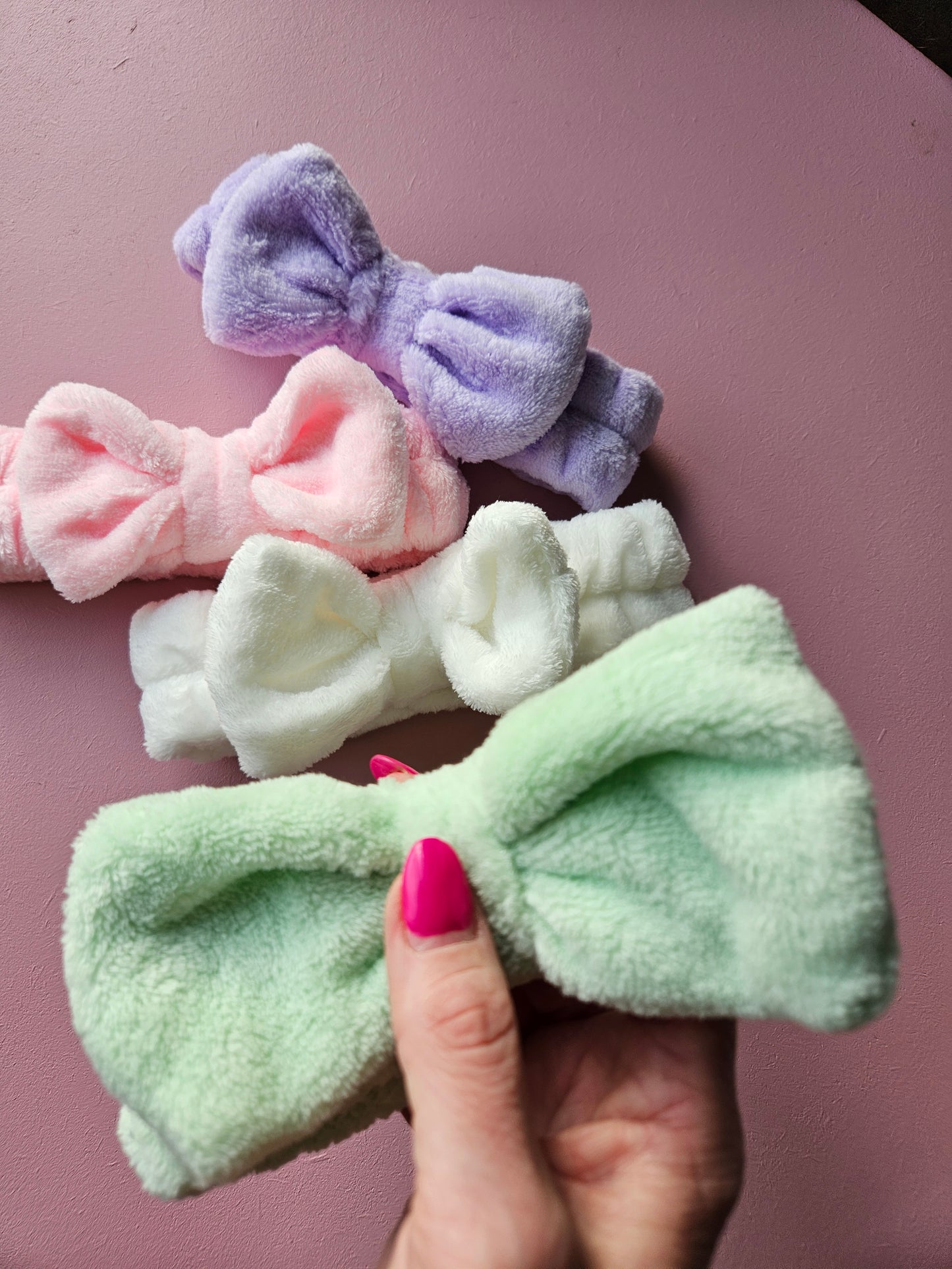 Mint groene haarband