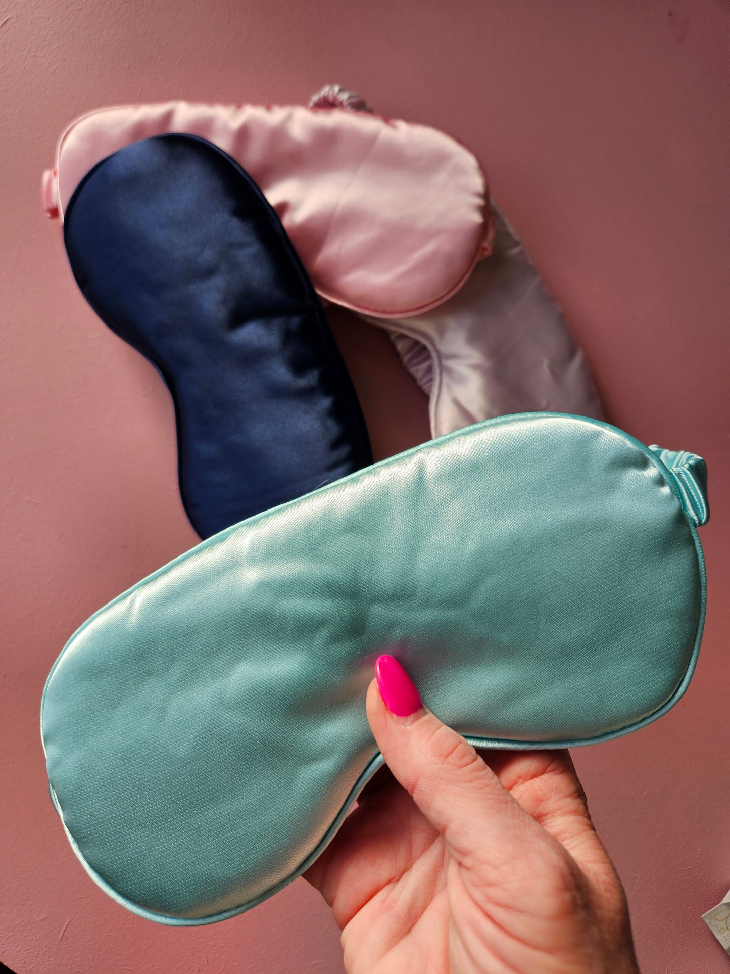 Mint groen slaapmasker