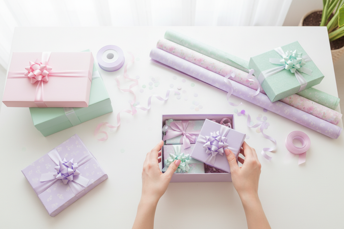 kijkje achter de schermen bij happymail, hoe onze cadeau boxen vorm krijgen