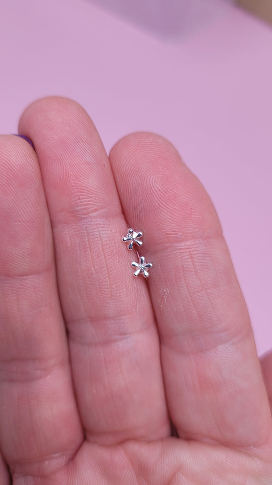 Kleine oorbellen bloemetjes