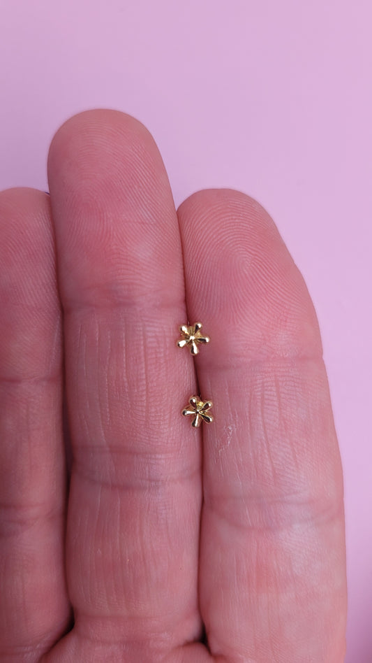 Kleine oorbellen bloemetjes