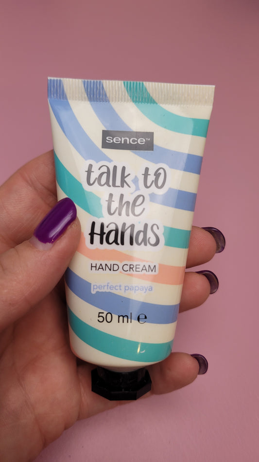 Papaya handcreme van sence