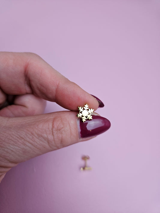 Oorbellen sneeuwvlok