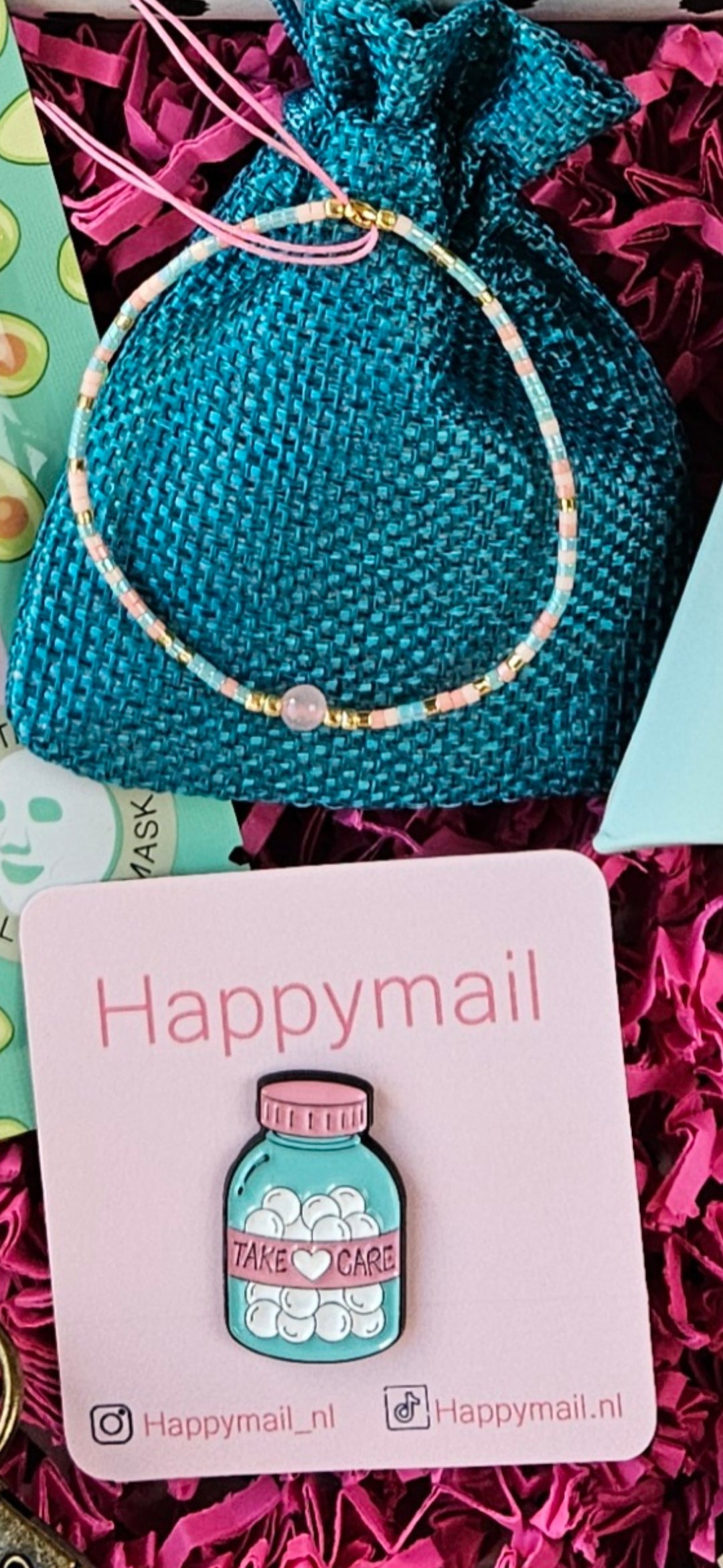 Brievenbuscadeau | Happy mint