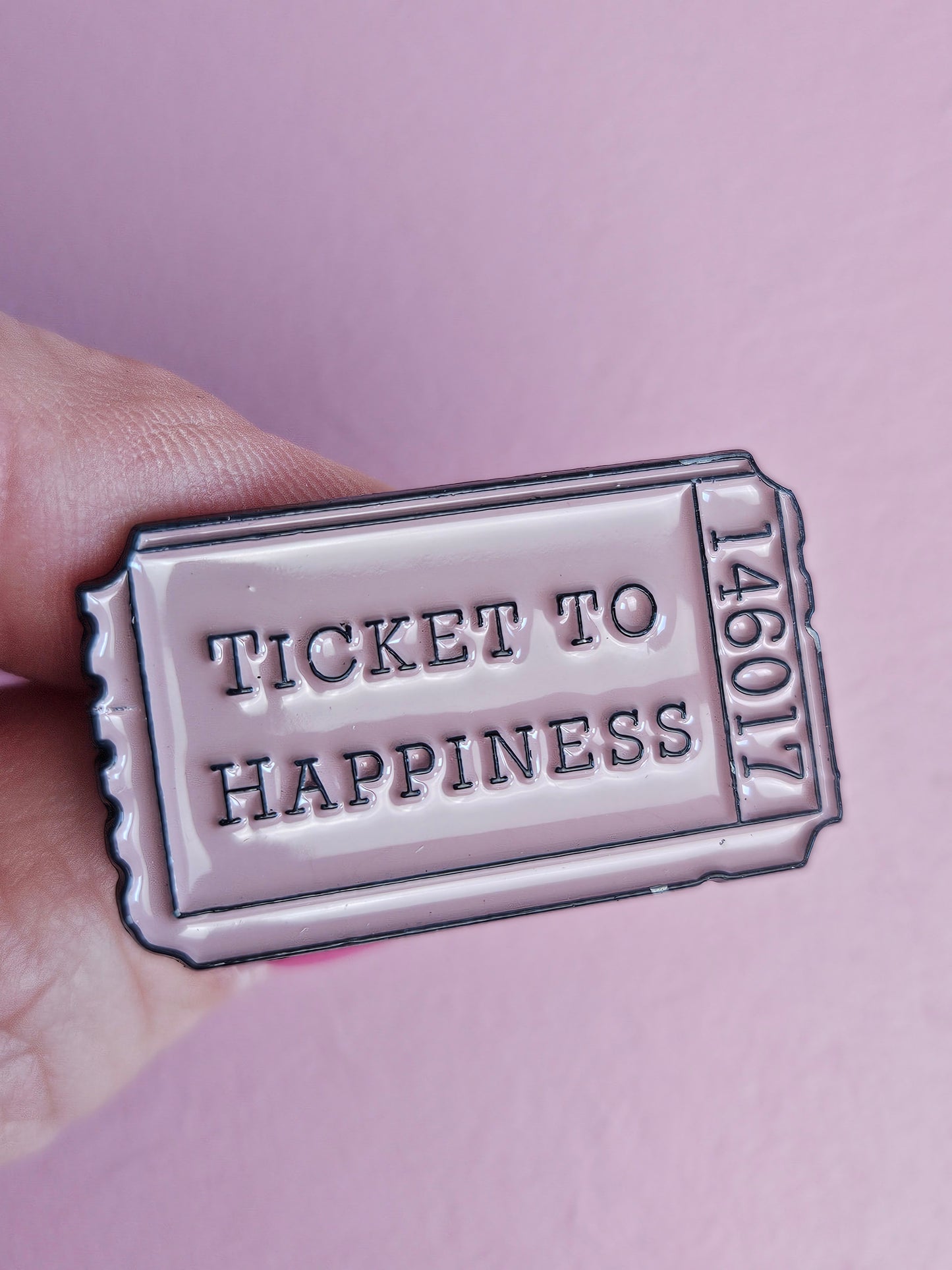 Happiness pin