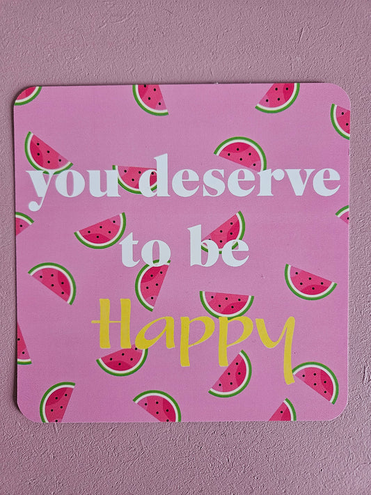 Kaart deserve happy