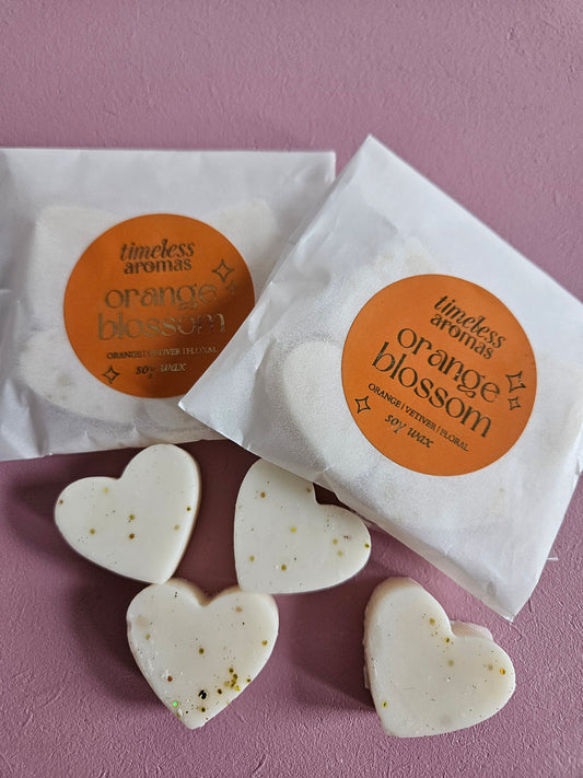 Waxmelts orange blossom
