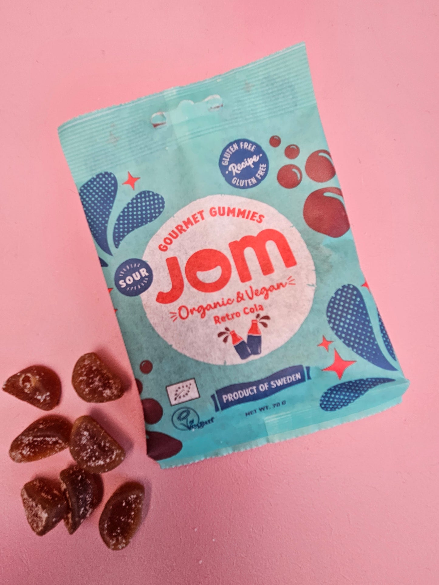 Vegan gummy's cola smaak